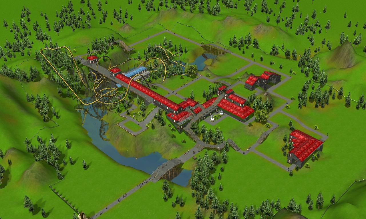 rct2 parks download kings island